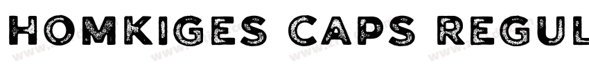 Homkiges Caps Regula字体转换